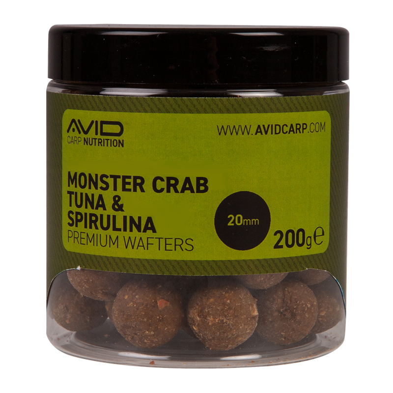 Wafters Avid Carp Premium Monster Crab Tuňák a spirulina 20 mm