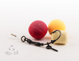 Anzuelos montados Zfish Fluorocarbon Ronnie Rig - Tienda Carpfishing