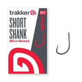 Anzuelos Trakker Short Shank Hooks (Micro Barbed) - Tienda Carpfishing