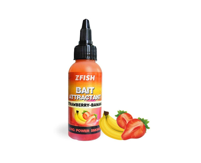 Atrayente Líquido Zfish Strawberry - Banana 60ml - Tienda Carpfishing