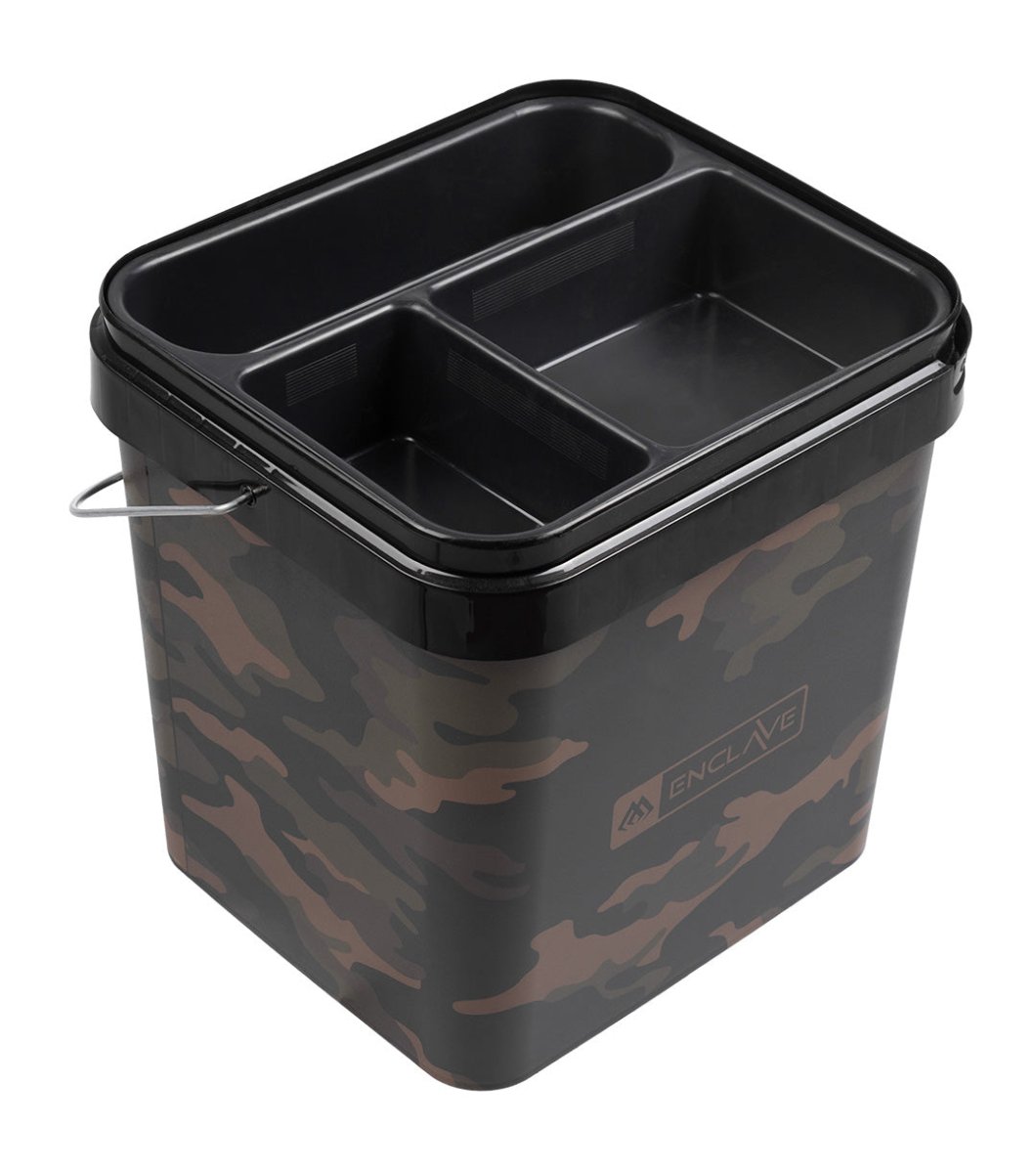 Bandeja para cubo Mikado Enclave Camo - Tienda Carpfishing