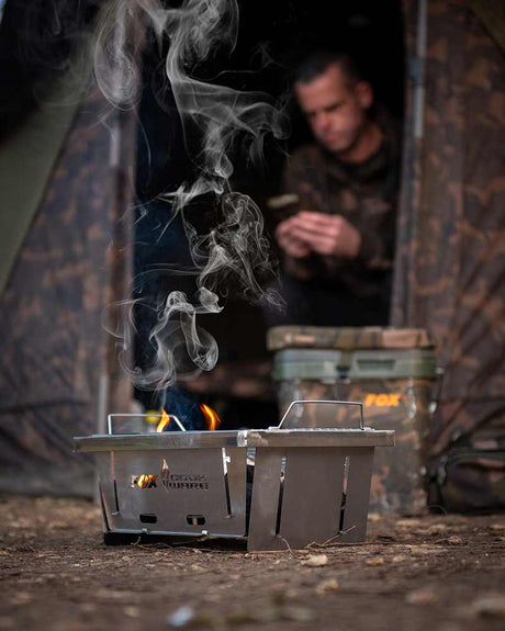 Barbacoa Plegable Fox Cookware - Tienda Carpfishing