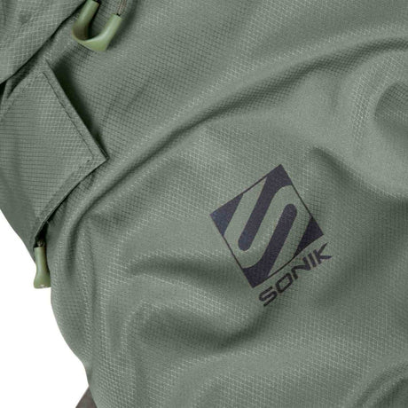 Bed Chair con saco de dormir Sonik Bank - Tek 5 estaciones ancho - Tienda Carpfishing