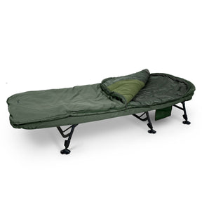 Bed chair con saco de dormir Sonik Bank - Tek 5 estaciones - Tienda Carpfishing