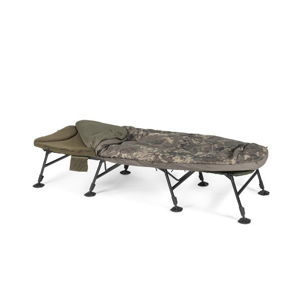 Bed Chair Nash Indulgence HD40 Sleep System Camo 8 patas - Tienda Carpfishing