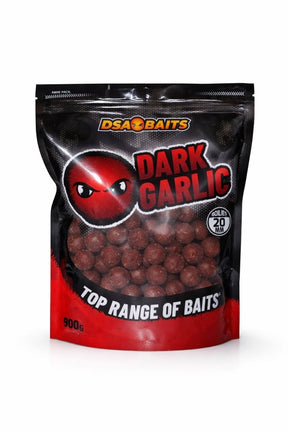 Boilies DSA Baits Top Range Dark Garlic 20 mm - Tienda Carpfishing