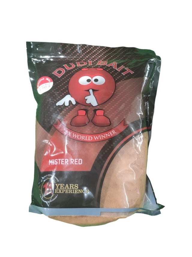 Boilies Mix Dudi Bait Mister Red Super Hot - Tienda Carpfishing