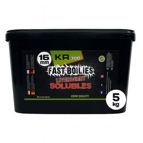 Boilies Solubles Krom Quality KR300 LiverBerry 16 mm 5KG - Tienda Carpfishing