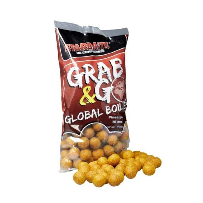 Boilies Starbaits Grab Go Piña 24 mm - Tienda Carpfishing