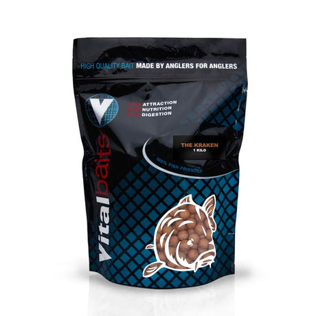 Boilies Vitalbaits The Kraken 24 mm - Tienda Carpfishing