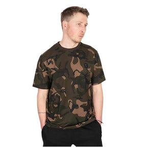 Camiseta Fox Camo T - Tienda Carpfishing