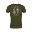 Camiseta Mujer Korda Mandala Dark Olive - Tienda Carpfishing
