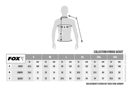 Chaqueta Fox Collection Hybrid Negro/Naranja - Tienda Carpfishing