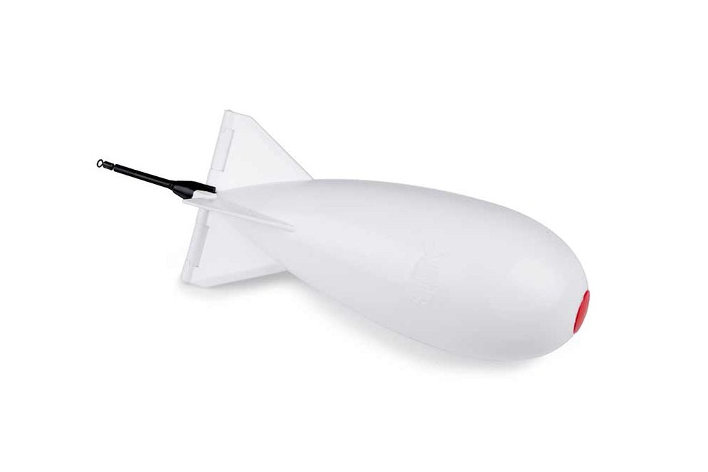 Cohete cebador Spomb Blanco grande - Tienda Carpfishing