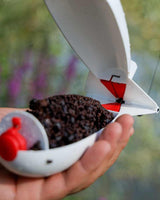 Cohete cebador Spomb Blanco grande - Tienda Carpfishing