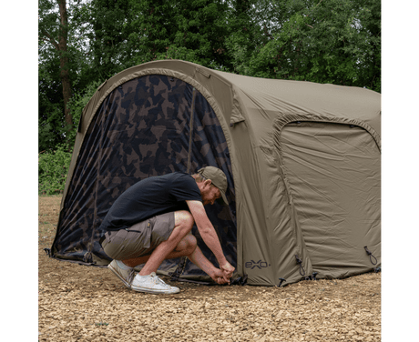 Extensión + Segunda Capa Refugio Avid Carp Exo+ - Tienda Carpfishing