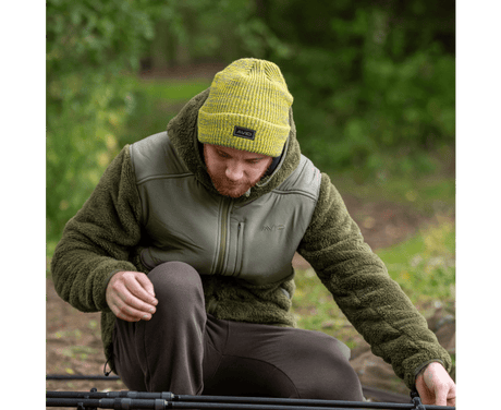 Gorro Avid Carp Marl Amarillo - Tienda Carpfishing