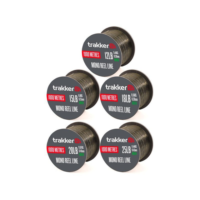 Hilo Trakker Mono Reel Line - Tienda Carpfishing