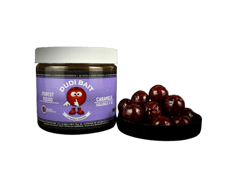 Hook Baits Solubles Dudi Bait Glugged Forest Squid 20 mm - Tienda Carpfishing
