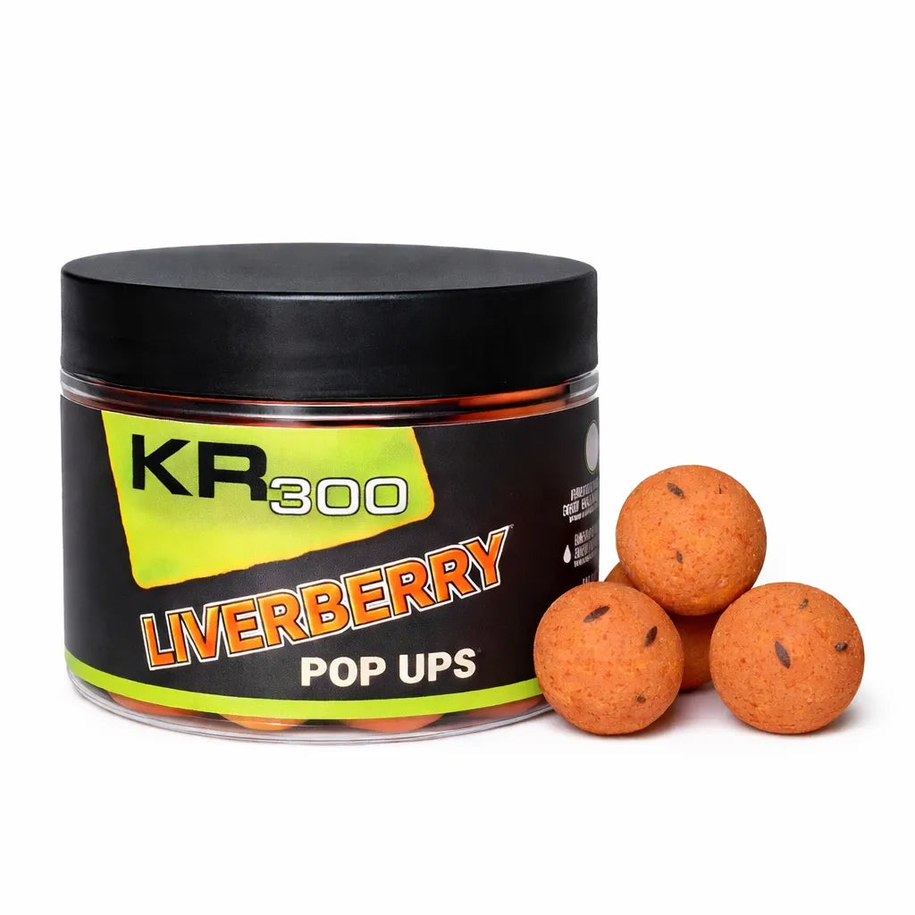 Pop Ups Krom Quality KR300 LiverBerry Krmivo pro ptáky 12mm
