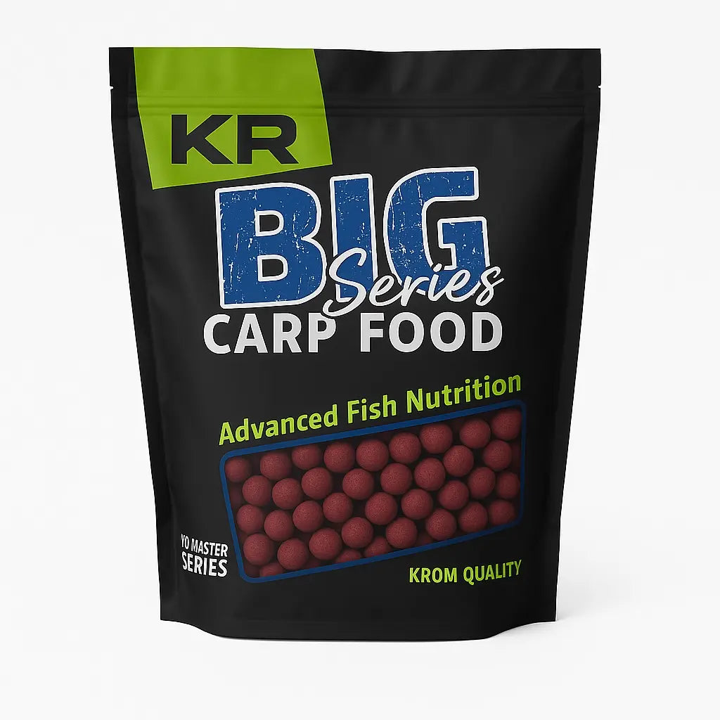 Boilies Rozpustný Krom Quality KR100 Krill & Garlic 20 mm 2,5 kg