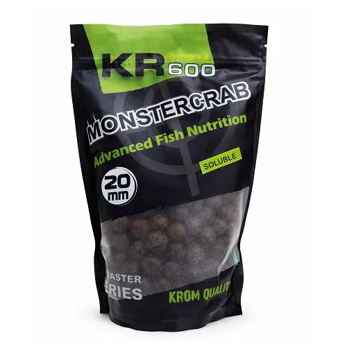 Boilies Rozpustný Krom Quality KR600  Monster Crab 20mm 800G