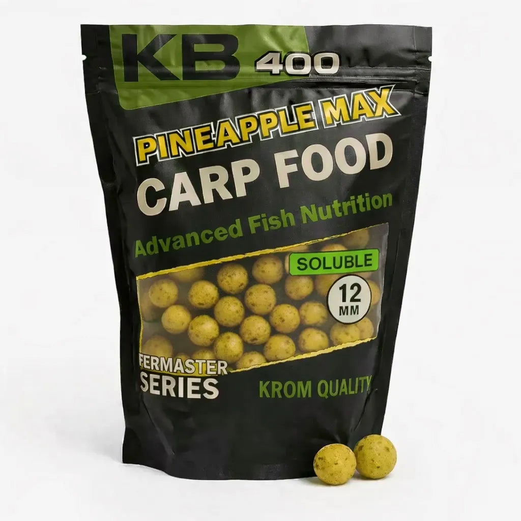 Boilies Rozpustný Krom Quality KR400 Pineapple Max 12mm 800G