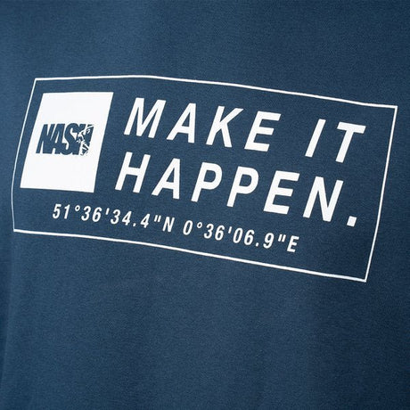 Jersey Nash Make It Happen Coordinates Azul Marino - Tienda Carpfishing