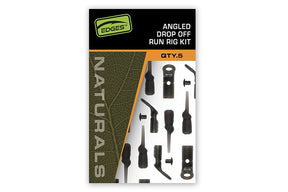 Kit Fox Edges Angled Drop Off Run Rig Naturals - Tienda Carpfishing