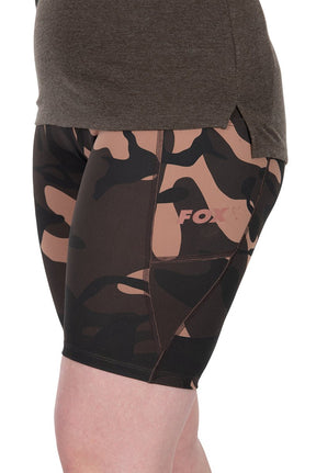 Leggins Fox Cortos Camo para Mujer - Tienda Carpfishing