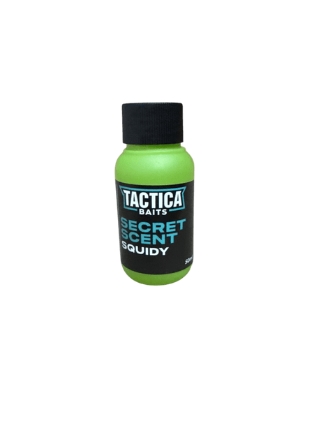 Líquido Tactica Baits Secret Scent Squidy 50 ml - Tienda Carpfishing