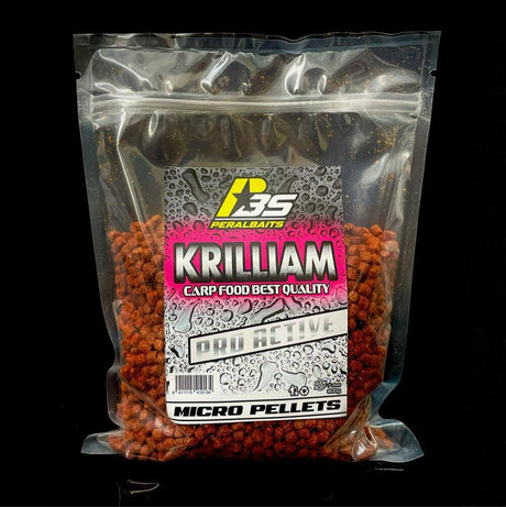 Micro Pellets Peralbaits Krilliam 7 mm - Tienda Carpfishing
