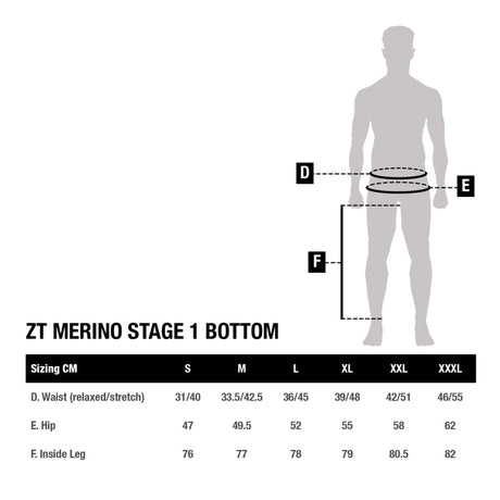 Pantalón térmico Nash ZT Merino Stage 1 - Tienda Carpfishing
