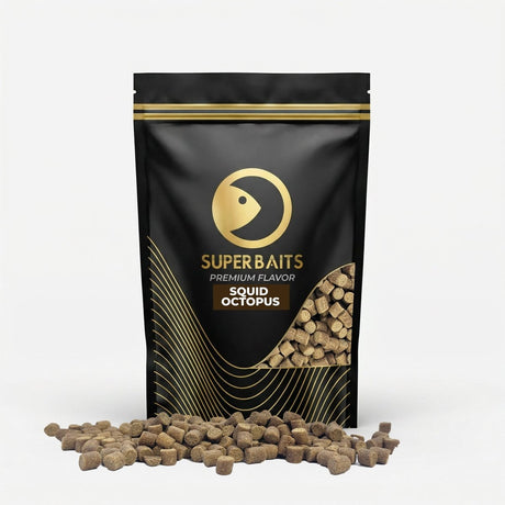 Pellets Superbaits Squid Octopus 8 mm - Tienda Carpfishing