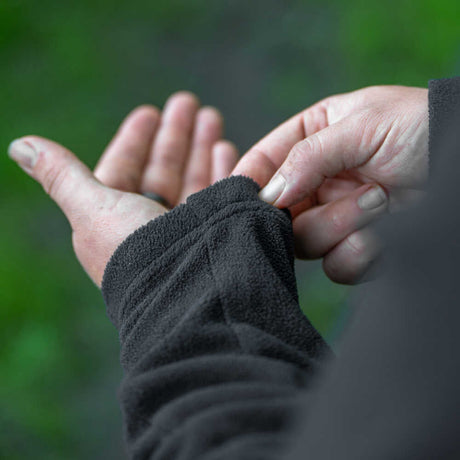 Polar Avid Carp con cremallera Negro - Tienda Carpfishing