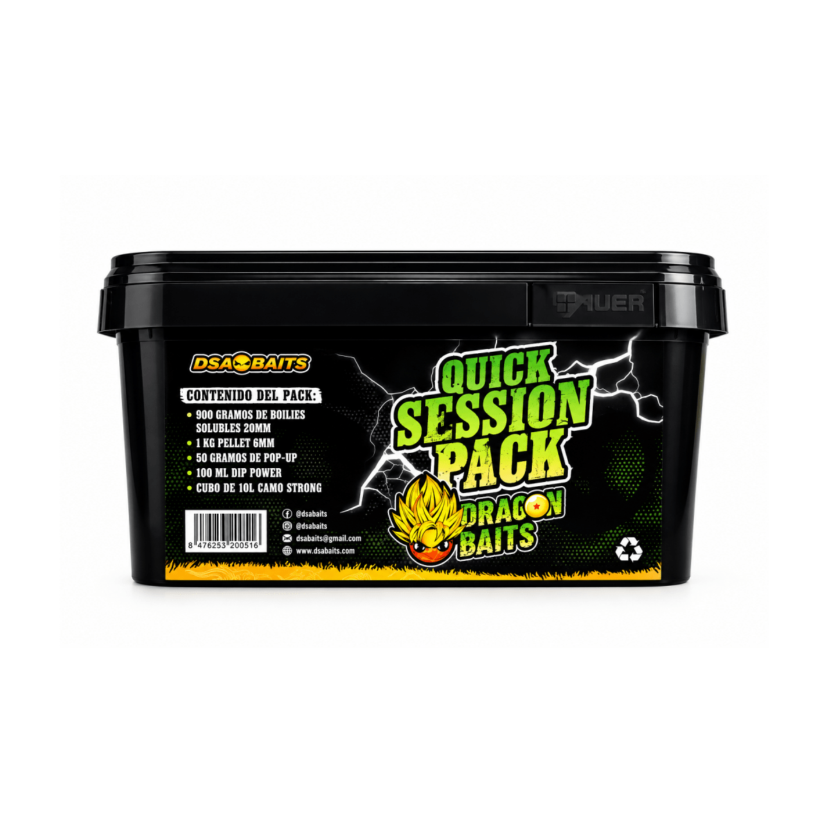 Session Pack DSA Baits Dragon Baits - Tienda Carpfishing