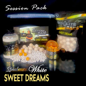 Session Pack Pro Elite Baits Gold Sweet Dreams Special Edition White - Tienda Carpfishing