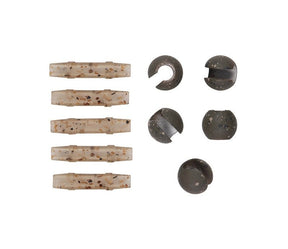 Montážní sada Fox Hrany trubičky Tungsten Heli Bead - Tienda Carpfishing