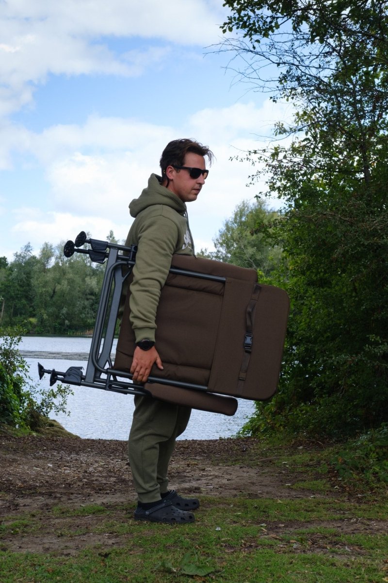 Silla Solar SP C - Tech Reclinable Alta - Tienda Carpfishing