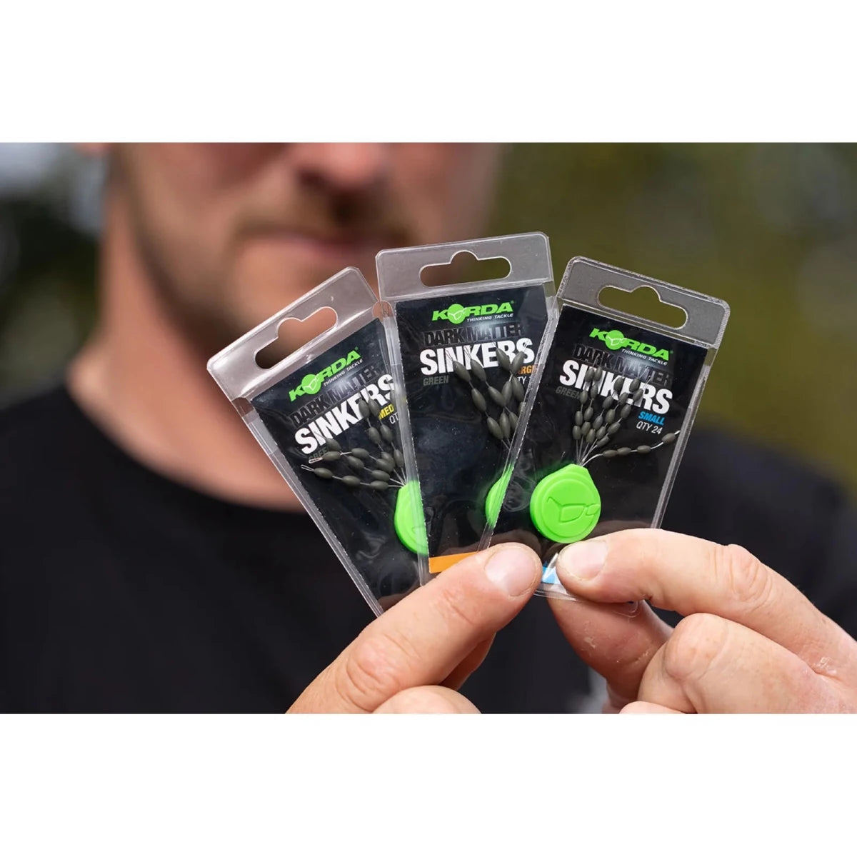 Sinkers Tungsteno Korda Verde - Tienda Carpfishing