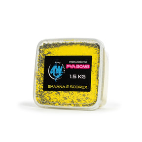 Stick Mix Any Water Pva Bombový banán & Scopex - Tienda Carpfishing