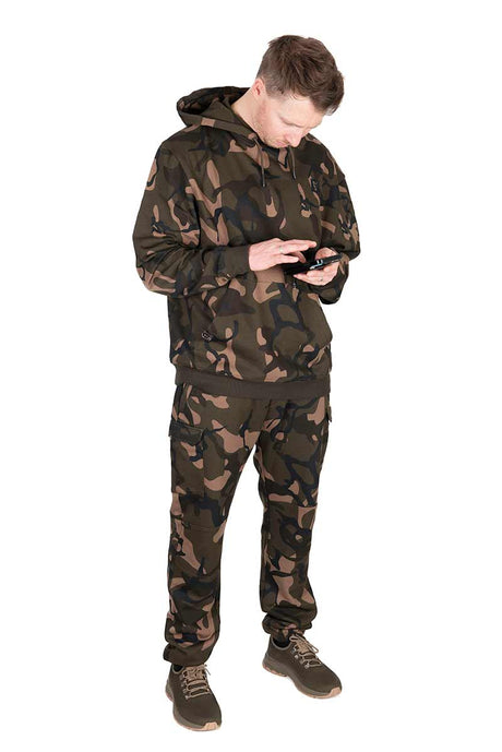 Sudadera Fox LW Camo con capucha - Tienda Carpfishing