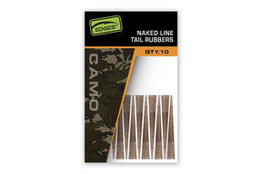 Tail Rubbers Fox Edges Naked Line Camo - Tienda Carpfishing