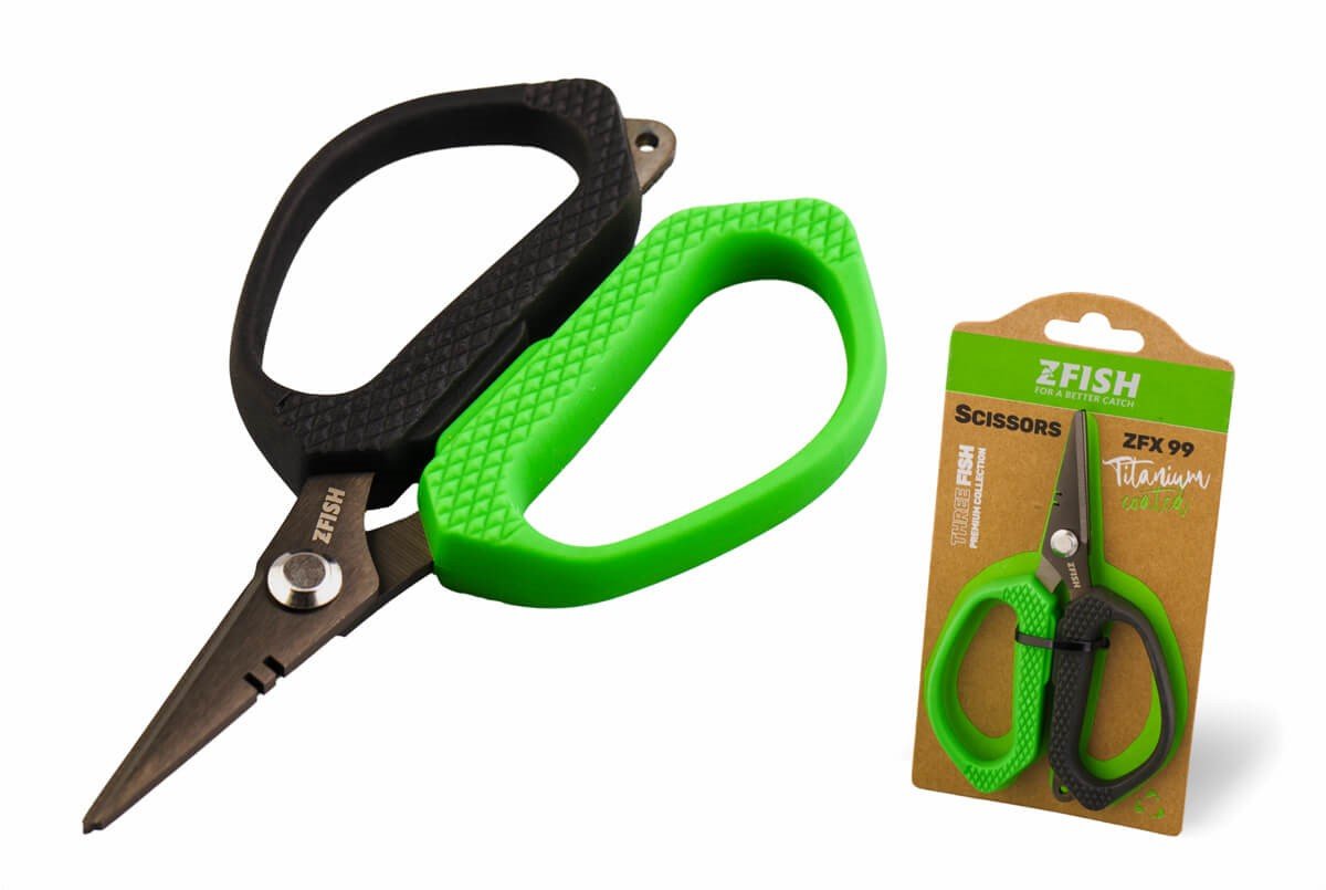 Tijeras Zfish ZFX 99 Titanium - Tienda Carpfishing