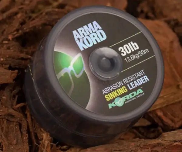 Trenzado Korda Arma Kord Sinking Verde 50 m - Tienda Carpfishing