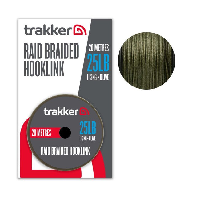Trenzado Trakker Raid Braid Hooklink - Tienda Carpfishing