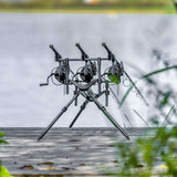 Trípode Avid Carp Revolve 2 - 3 cañas - Tienda Carpfishing