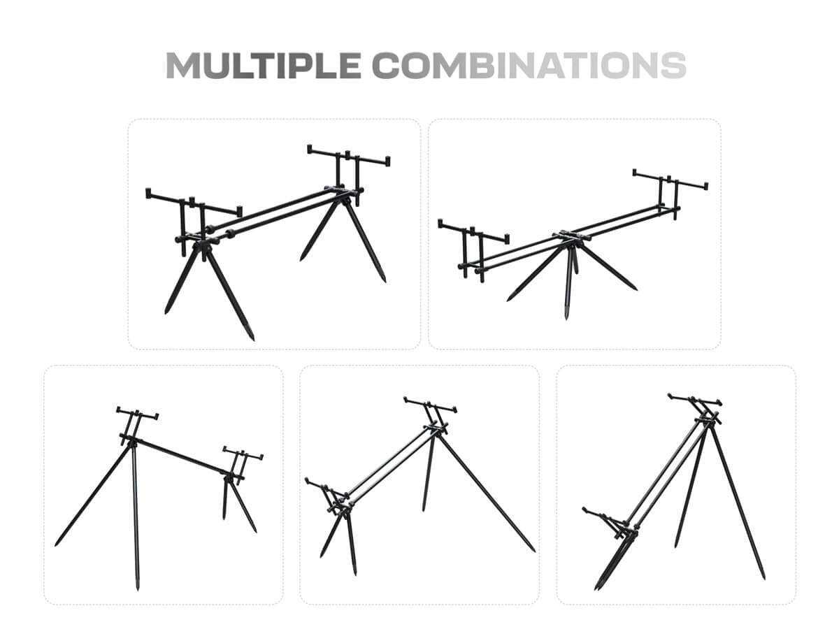 Trípode Zfish Roadmaster 4 cañas - Tienda Carpfishing