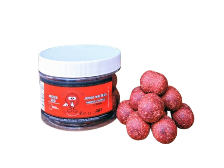 Wafters Dumbells Dudi Bait Jumbo Mister Red 30 mm - Tienda Carpfishing
