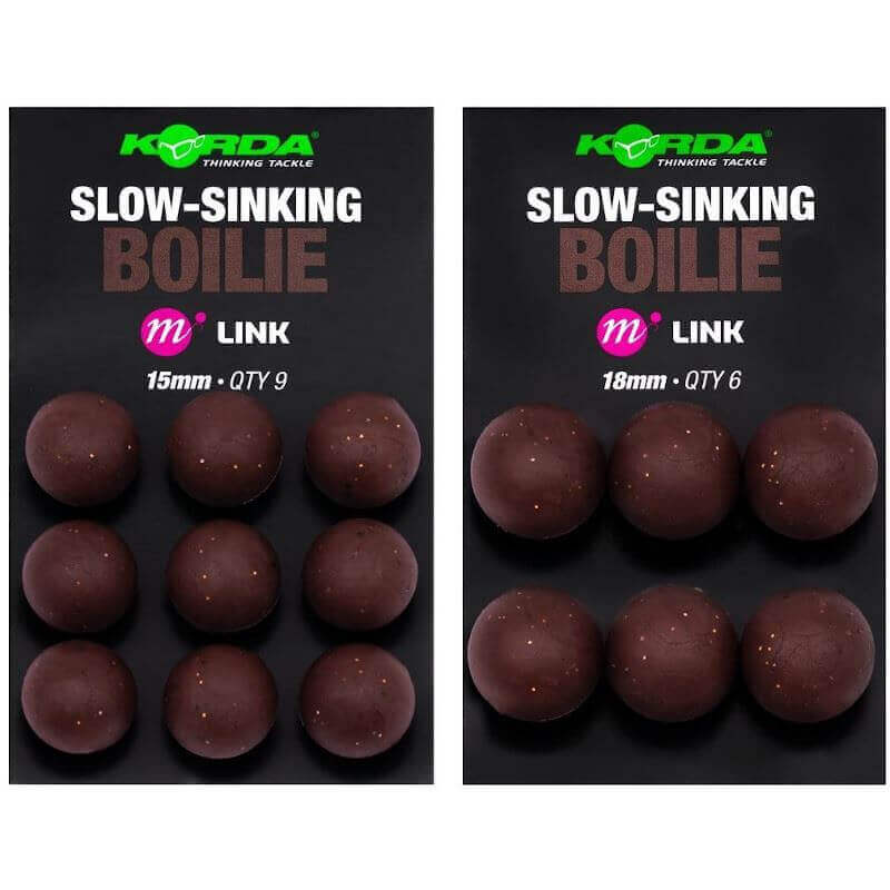 Boilies Slow Sinking Korda Link 15 mm